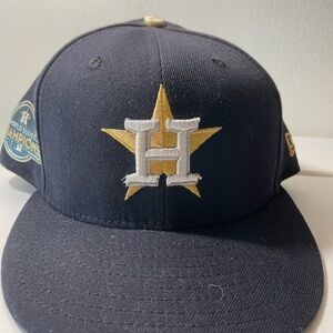New Era Navy Houston Astros WORLD SERIES CHAMPION hat